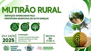 Mutirão Rural leva serviços essenciais e cidadania à população de Alto Garças